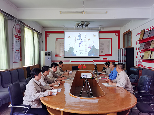 5月10日思廉日，渭河塑業(yè)公司開(kāi)展“清風(fēng)伴行，廉潔潤(rùn)心”主題黨日活動(dòng)。.jpg